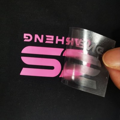 5.5" Silicone Sticker Label with Adhesive Backing with 3mm Thickness