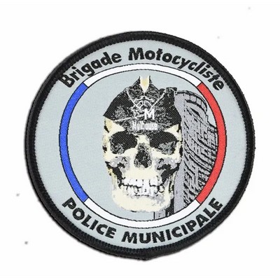 6.5'' Embroidered Patches - 75% Embroidery