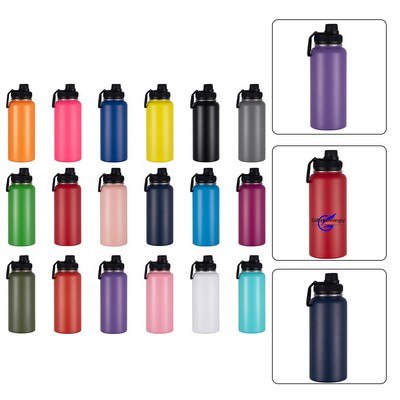 32 Oz Water Bottle Stainless Steel Insulated Tumbler