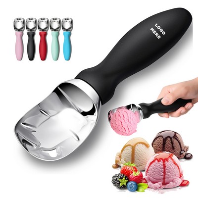 Custom Scooper Heavy Duty Ice Cream Scoop with Comfortable Handle