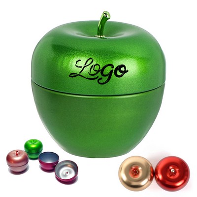 Apple Shaped Tin Cans
