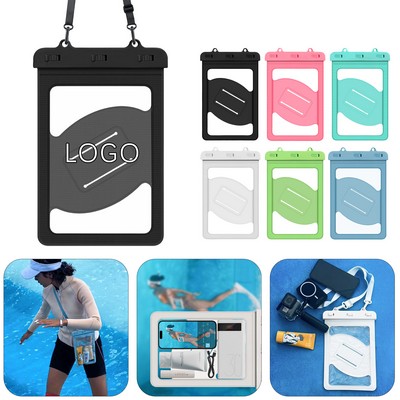 Large Capacity Waterproof Phone Pouch for Swimming and Diving
