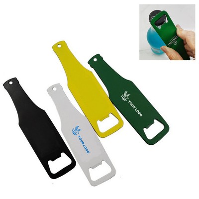 Bottle Shaped Stainless Steel Bottle Opener