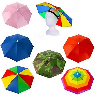 Outdoor Folding Hat Umbrella