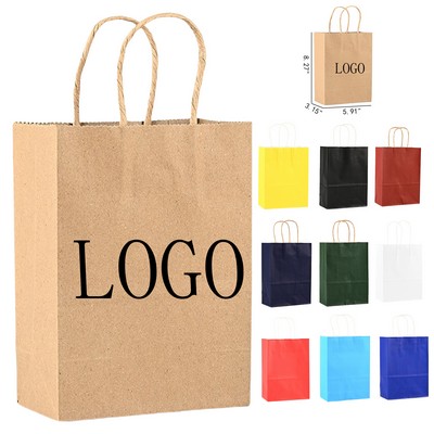 Custom Kraft Paper Bag Tote Bag