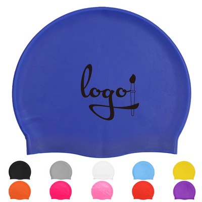 Silicone Material Swimming Cap