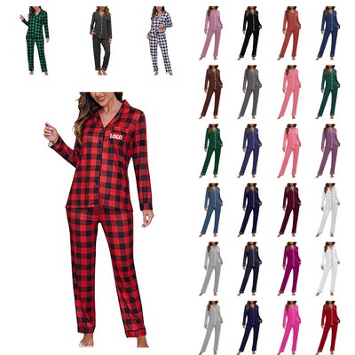Women's Long Sleeve Pajama Set