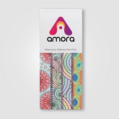 Solna FSC Paper Watercolor Brush & Paint Set - Full-Color Inkjet