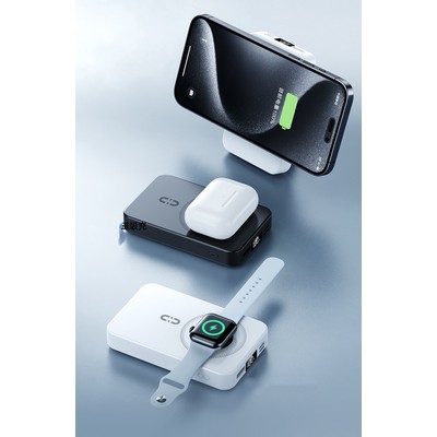 PD 3-1 Magnetic Power Bank 20,000mAh w/ Stand
