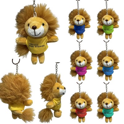 Premium Lion Keychain Plush Toy