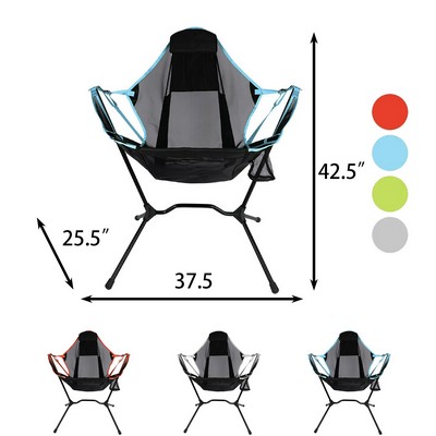 Portable Folding Camping Rocking Chair