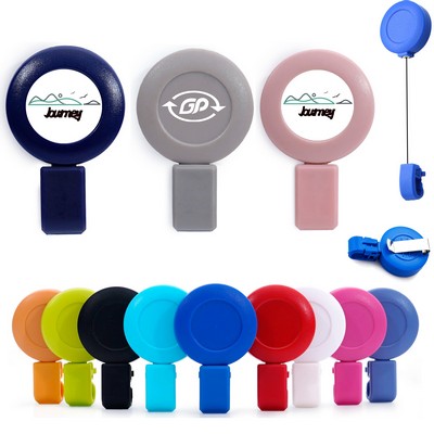Retractable Badge Holder with Clip