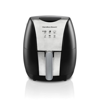Hamilton Beach Digital Air Fryer w/Nonstick Basket, 3.2 Quart/3 Liter