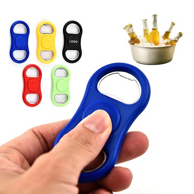 Fidget Spinner Bottle Opener 2 in1 Stress Relief and Party Gadget