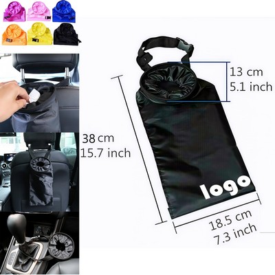 Custom Eco-Friendly Car Trash Bag – Reusable Oxford Fabric