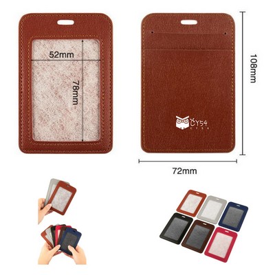 PU Badge Holder