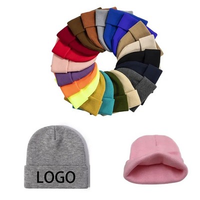 Winter Warm Knitted Cap For Men Women