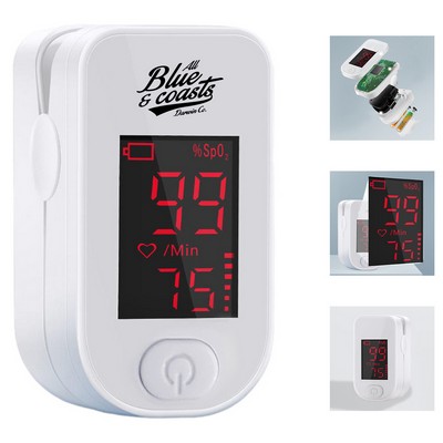 Fingertip Pulse Oximeter with Led Display