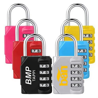 4 Digit Resettable Luggage Lock