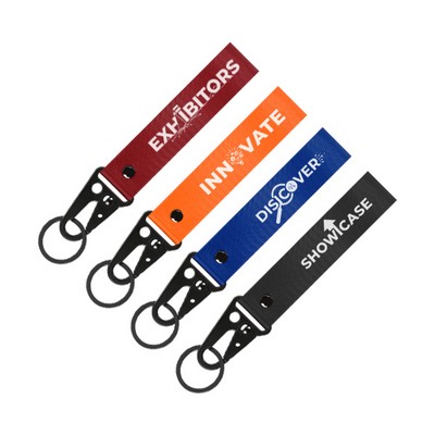 Heavy Duty Nylon Eagle Buckle Keychain