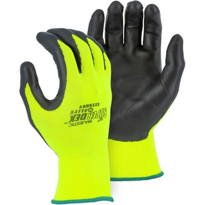 Majestic 3229HVY Heavyweight Foam Nitrile Coated on Hi-Viz Nylon
