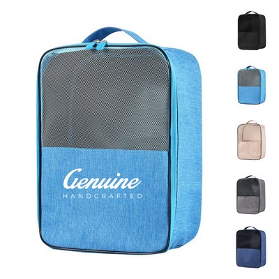 Water-resistant Polyester Travel Shoe Bag