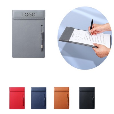 Magnetic PU Leather Clipboard/A4 Writing Pad