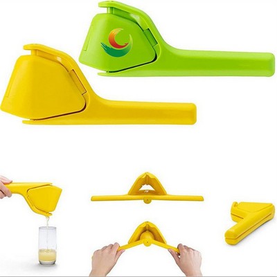 Effortless Manual Flat Lime Juicer Squeezer