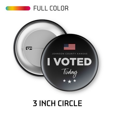 3.00" Round Pinback Button