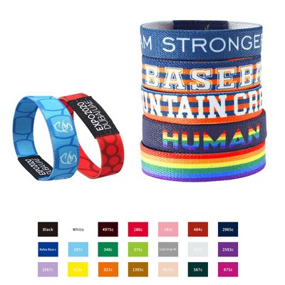 Elastic Wristband/Elastic Bracelet For Event/Concert /Rally/Marathon