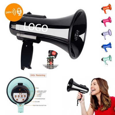Compact Bullhorn with Beverage Opener