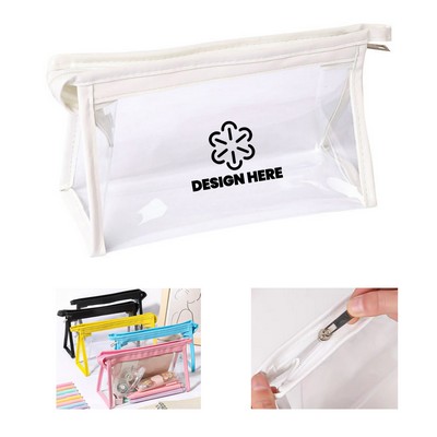 Clear Pencil Case Storage Bag