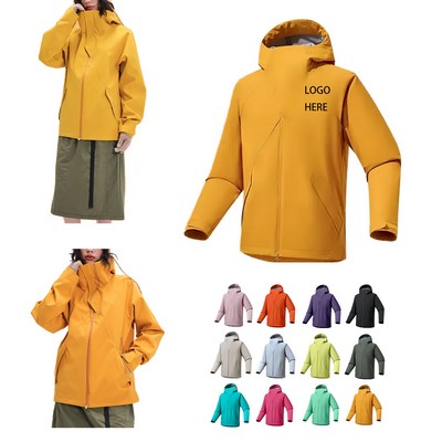 Women's Performance Rain Jacket Waterproof Hiking Protection