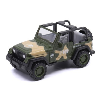 5.5" 4x4 Tactical Off-Road Jeep - Diecast Models