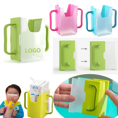 Durable Anti-Squeeze Milk Holder with Handle