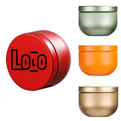 Round Metal Storage Tin
