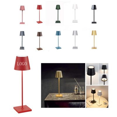 Modern Aluminum Touch Lamp