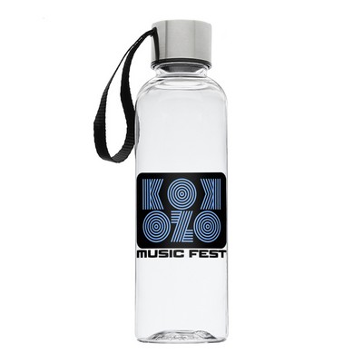 17 oz. Ostia Plastic Water Bottle (2 Color Imprint)