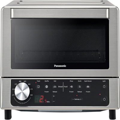 FlashXpress Toaster Oven Countertop, 4-Slice Compact Size w/Double Infrared Heating