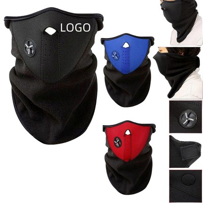 Wind-Resistant Ski Neck Gaiter Mask