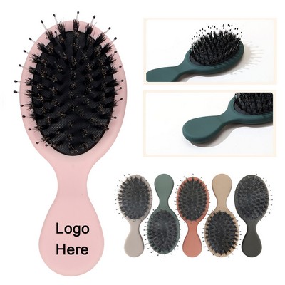 Boar & Nylon Bristle Small Mini Boar Bristle Hair Brush