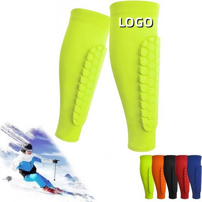 EVA Honeycomb Silicone Anti-slip Anti-collision Leg Sleeve