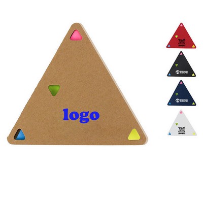 Triangle Sticky Notes Pad