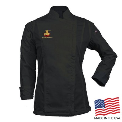 Women's Long Sleeve Modern Chef Coat