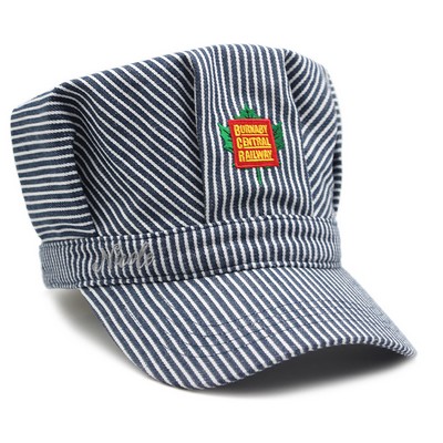Classic Blue Striped Driver Cap
