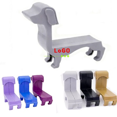 Plastic Cute Dog Wine Bottle Holder Wine Rock