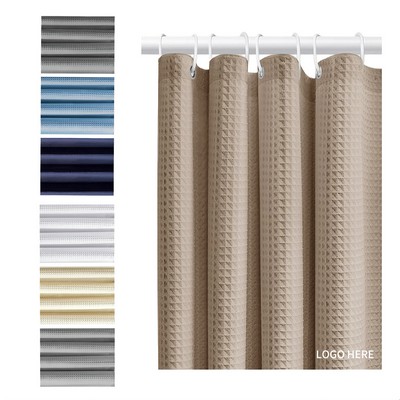 Waffle Shower Curtain