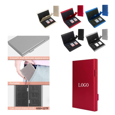 Premium Aluminum SD Card Case