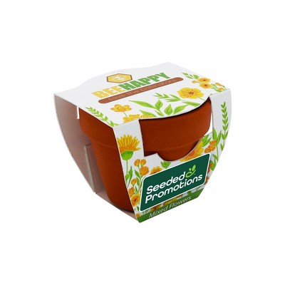 Mini Terracotta Grow Kit - Bee Happy