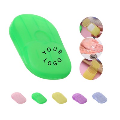 Disposable Travel Soap Sheet Case Dispenser